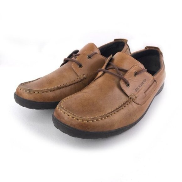 Cole Haan New Harbor 2 Eye II Boat Shoes Mens 10M main image 8